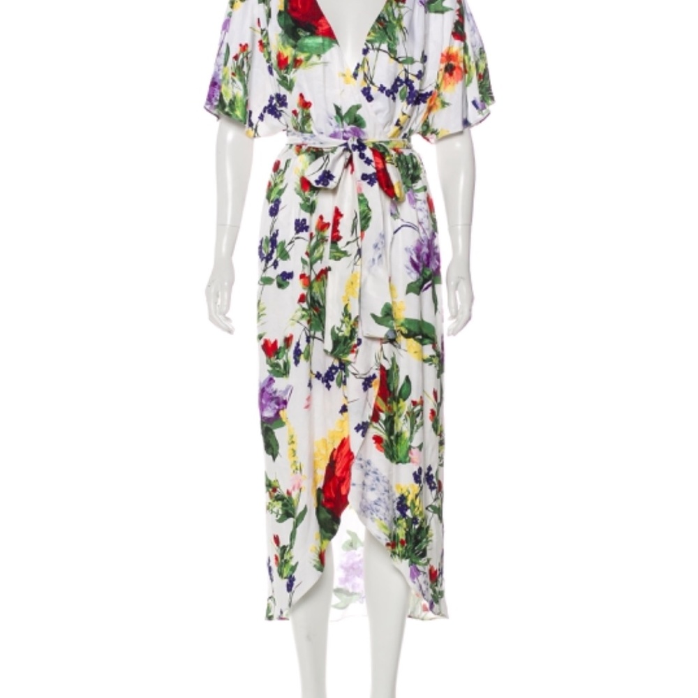 Alice + Olivia maxi dress with floral print